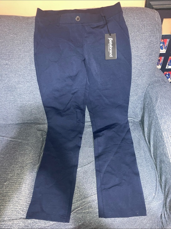 Betabrand Pants - Betabrand Navy Stretch Long Leggings - Large